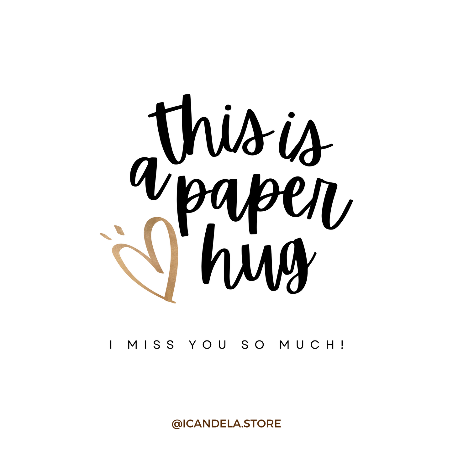 Paper Hug Gift Card