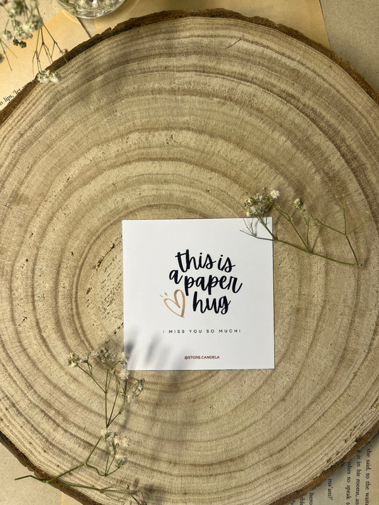 Paper Hug Gift Card